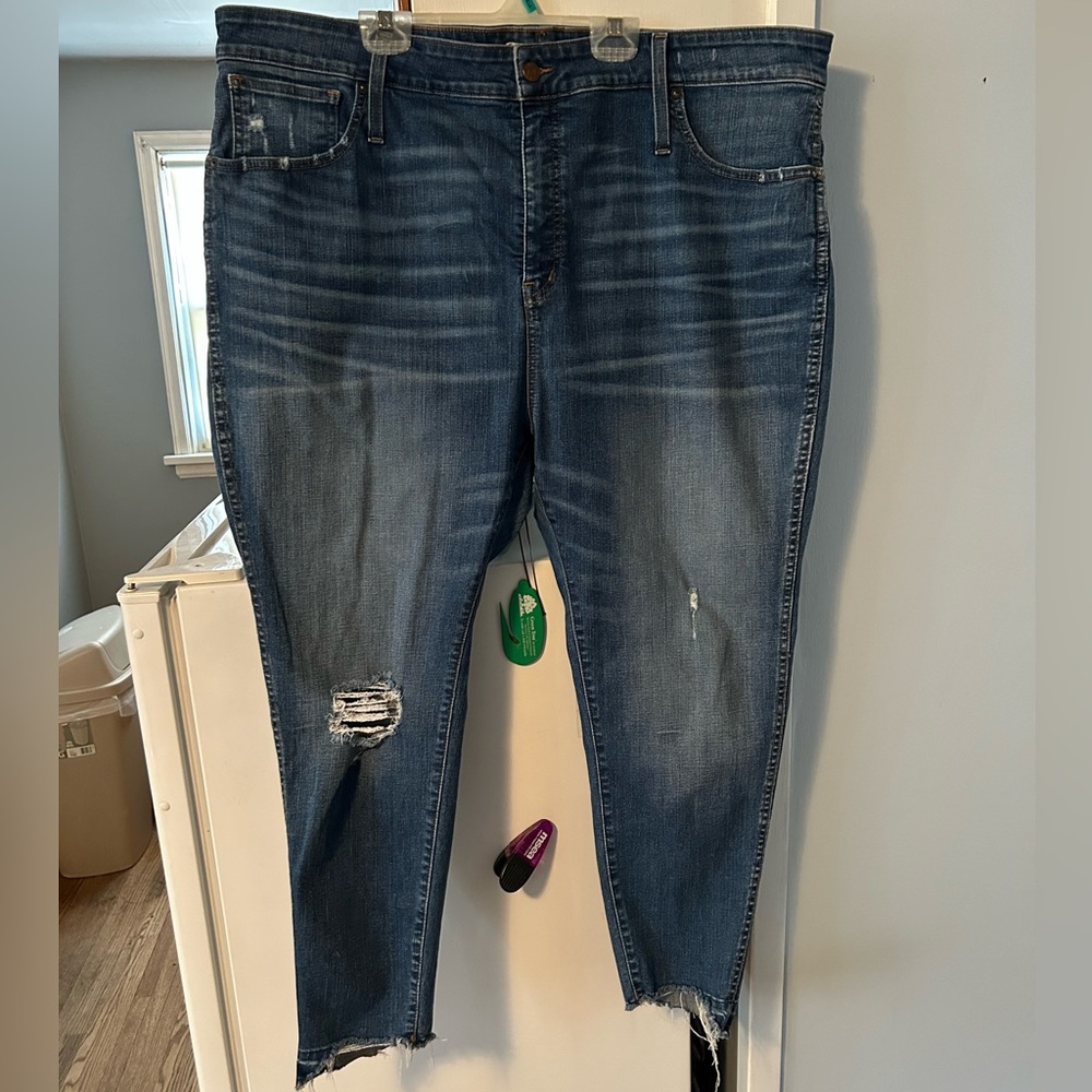 Madewell Petite Curvy High Rise Skinny Jean Size 36P